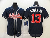 Braves 13 Ronald Acuna Jr. Nave 2020 Nike Flexbase Jersey,baseball caps,new era cap wholesale,wholesale hats